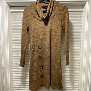 NWOT Women’s sweater dress W/cowl neck  Size‎  Small